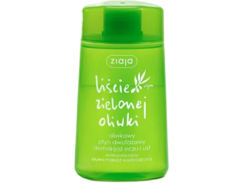 ZIAJA LIŚCIE OLIWKI Płyn dwufazowy do demakijażu oczu i ust, 120 ml