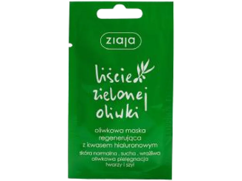 ZIAJA LIŚCIE ZIELONEJ OLIWKI Maska regeneracyjna, 7 ml