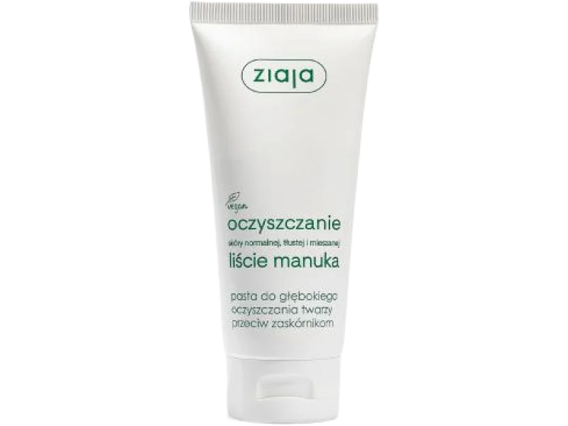 ZIAJA Manuka pasta do głębokiego oczyszczania twarzy, 75 ml