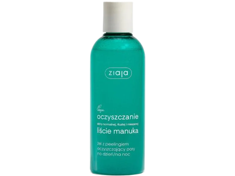 ZIAJA Manuka Żel z peelingiem oczyszczający pory, żel, 200 ml