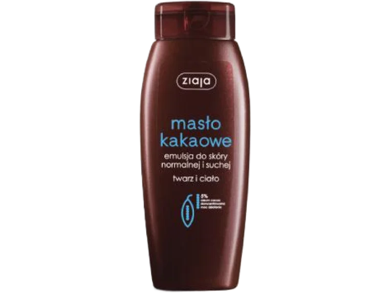ZIAJA Masło Kakaowe Emulsja do skóry normalnej i suchej, 200 ml