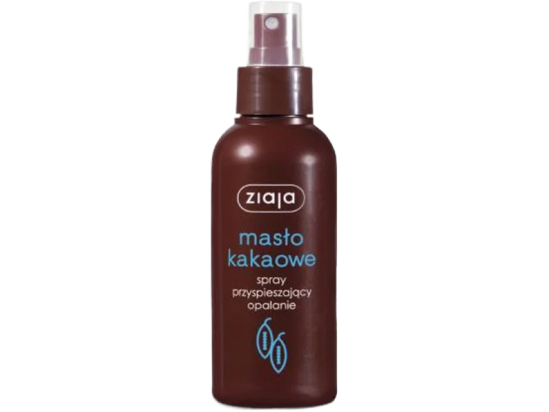 ZIAJA Masło Kakaowe Spray przyspieszający opalanie, 100 ml