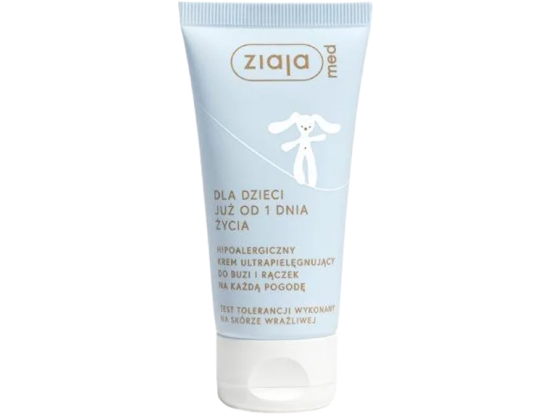 ZIAJA MED Dla Dzieci Krem do buzi i rączek, 50 ml