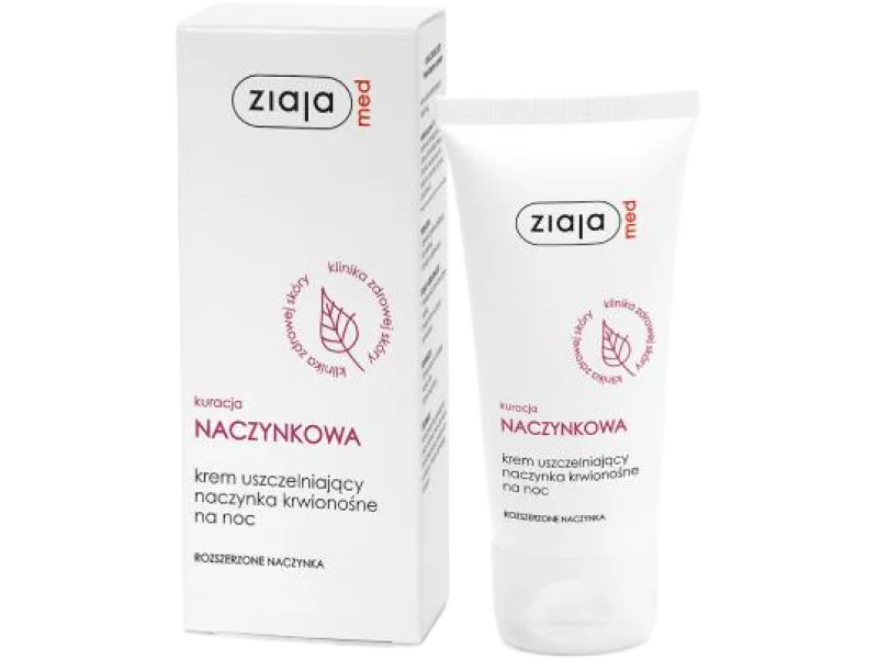 ZIAJA MED NACZYNKOWA Krem na noc, 50 ml