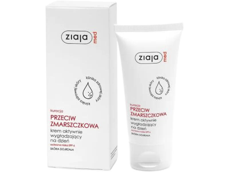 ZIAJA MED PRZECIWZMARSZCZKOWA Krem wygładzający na dzień, 50 ml