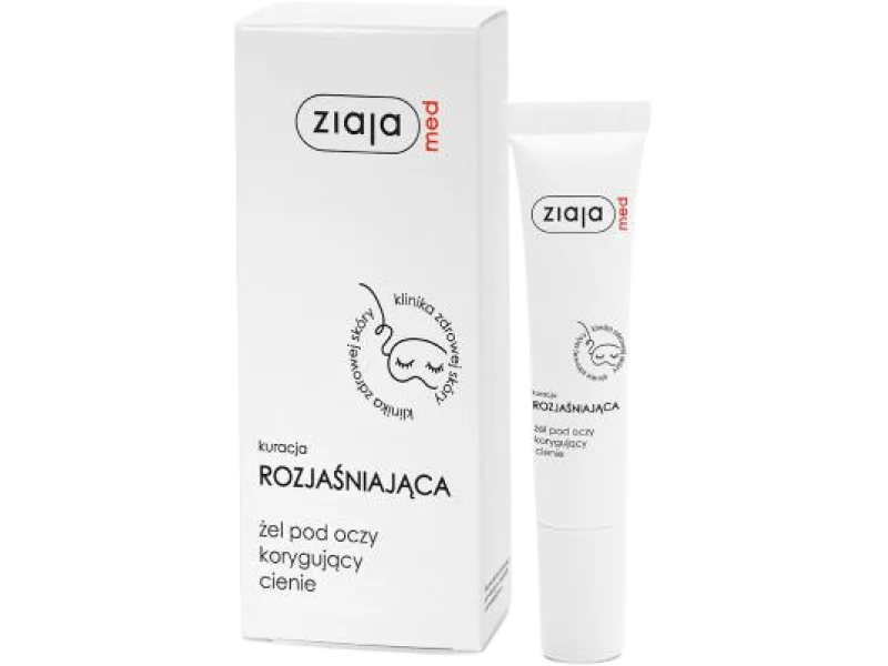 ZIAJA MED ROZJAŚNIAJĄCA Żel pod oczy, żel, 15 ml
