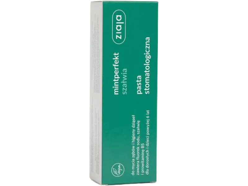 ZIAJA Mintperfekt Pasta do zębów Szałwia, 75 ml