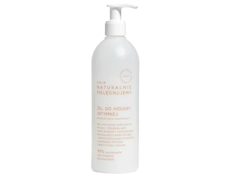 ZIAJA NATURALNIE Żel do higieny intymnej nawilżająco-łagodzący, żel, 400 ml
