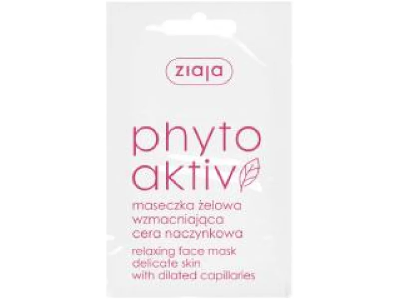 ZIAJA PHYTOACTIV Maseczka żelowa wzmacniająca, maska, 7 ml
