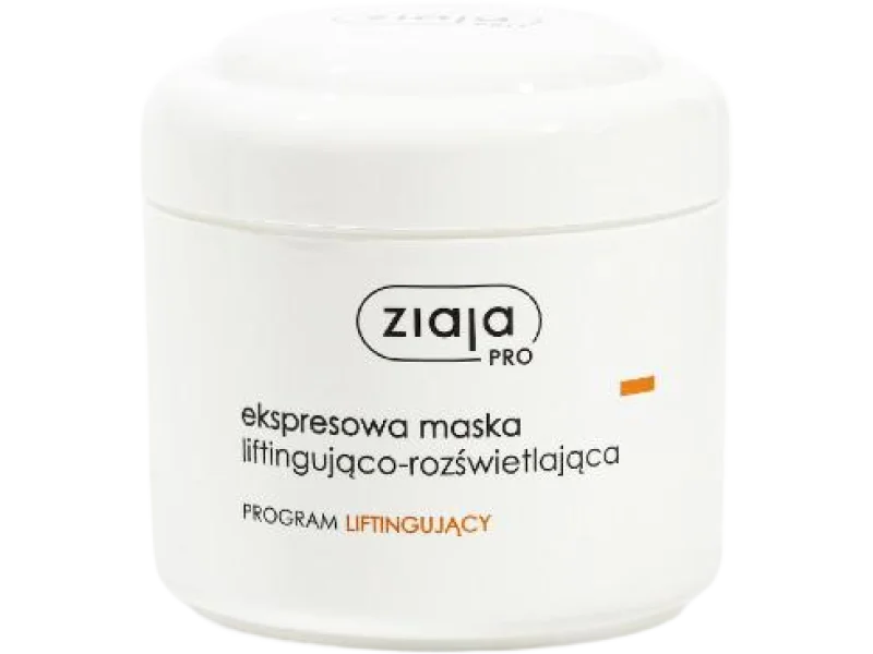 ZIAJA PRO ekspresowa maska liftingująco-rozświetlająca, 200 ml