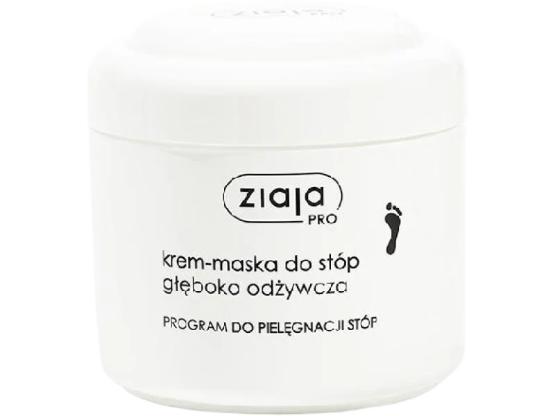 ZIAJA PRO krem-maska do stóp głęboko odżywcza, 200 ml