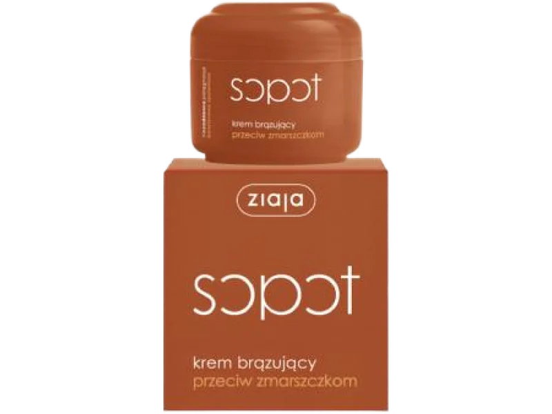 ZIAJA SOPOT Krem brązujący przeciw zmarszczkom, 50 ml