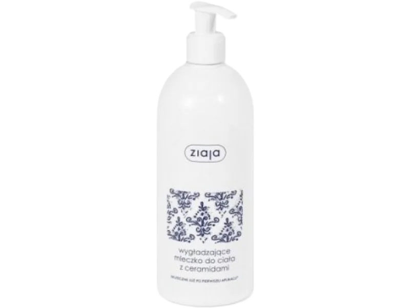 ZIAJA wygładzające mleczko do ciała z ceramidami, 400 ml