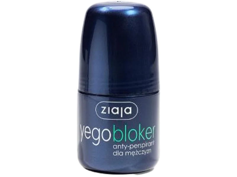 ZIAJA YEGO Bloker anty-perspirant dla mężczyzn, roll-on, 60 ml