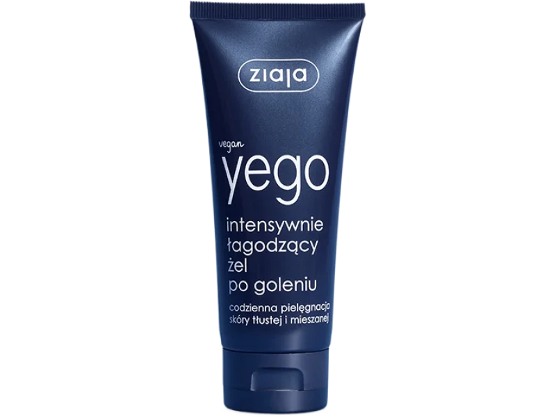ZIAJA YEGO Intensywnie łagodzący żel po goleniu, 75 ml