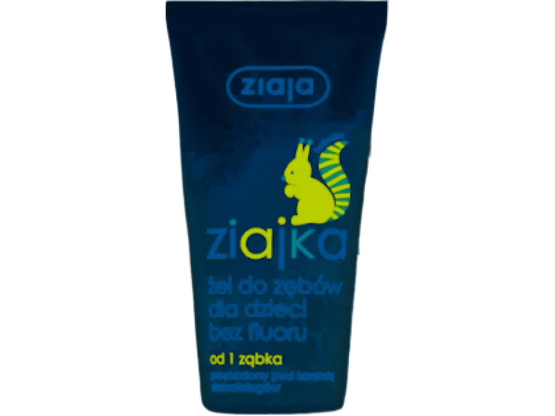ZIAJA ZIAJKA Żel do zębów dla dzieci bez fluoru, żel, 50 ml