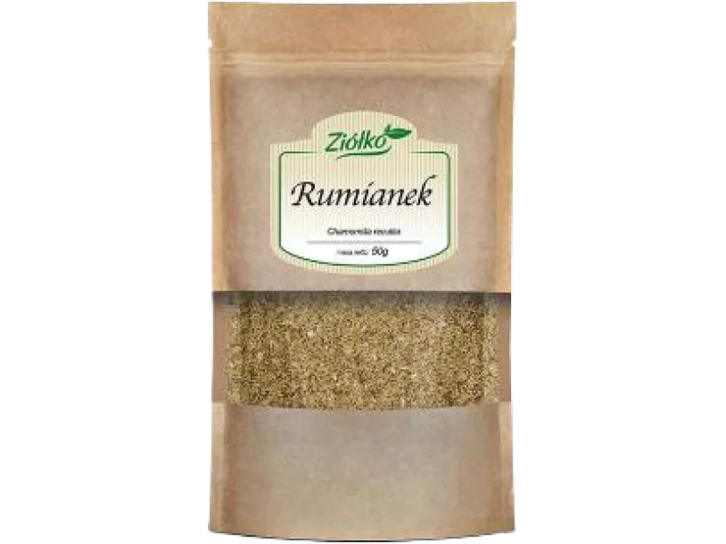 ZIÓŁKO Rumianek kwiat, zioła do zaparzania, 50 g