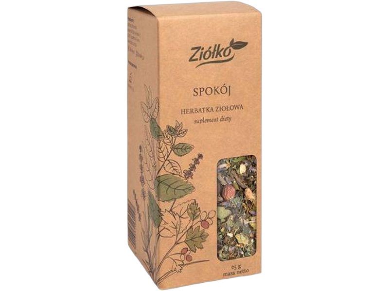 Ziółko spokój, zioła do zaparzania, 65 g