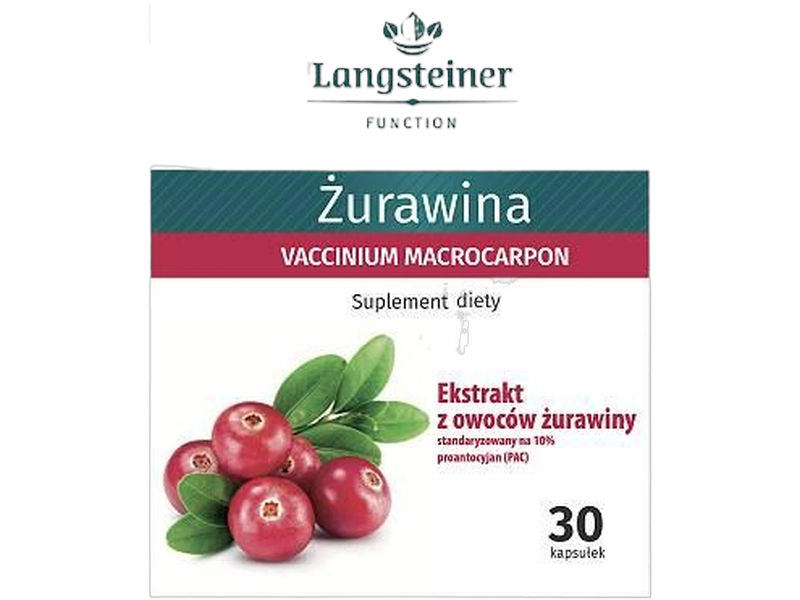 Żurawina, kapsułki, 300 mg, 30 kaps.